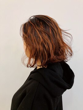 ホープ 渋谷(HOPE) ハイライト×オレンジ