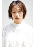 無造作前髪ボブ