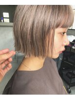 ルーム(Loom.)&nbsp;ミルクティーベージュぼぶ【Loom./明治神宮前/原宿/表参道】