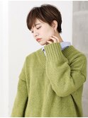 【AUBE HAIR】カジュアル_丸みショートスタイル