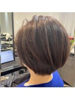 ラブクロムトーキョー オモテサンドウ(LOVECHROME OMOTESANDO)&nbsp;大人ショート　髪質改善　白髪ぼかし