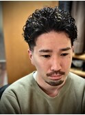 バックパーマ
