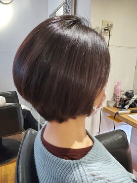 ブリング バイ スノードロップ 吉祥寺(BRING by Snowdrop) 前髪/マチルダボブ/ピンクベージュ/インナーグレージュ/吉祥寺