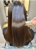 髪質改善ストレート　