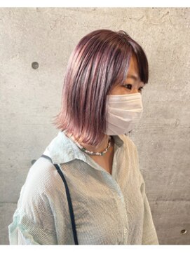 カプア 仙台駅前店(Kapua) ラベンダーピンク/ダブルカラー/10代20代人気◎