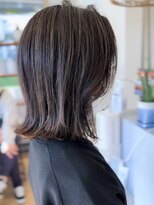 コノアラボ 守谷店(Conoah labo)&nbsp;外ハネ/グレージュ/入学式髪型/おしゃれ白髪染め/明るい白髪染め