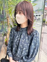 ケーツー心斎橋 クイーンズガーデン バイ ケーツー(K two QUEEN'S GARDEN by K two) 赤み消しピスタチオカラー*チョコレート*レイヤースタイル*美髪