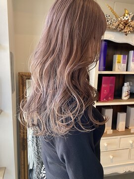 ヘアーデザイン シュシュ(hair design Chou Chou by Yone) ☆chouchou☆ピンクベージュ