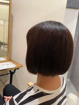 デジャヴヘアー 西千葉(Dejave hair) 【西千葉/髪質改善】超高速髪質改善×前髪ありボブ