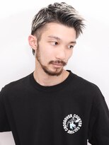 ルックグッドストア(LOOK GOOD STORE)&nbsp;束感ショートマッシュパーマウルフ波巻きハイライト 308