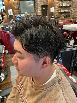 セカンド髪チョス 南浦和店(2ND 髪 chos) ツーブロ刈り上げ×オールバック