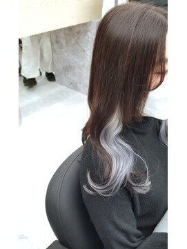 エイトサッポロ 札幌大通り店(EIGHT sapporo) ★インナーカラー×ホワイトグレー★