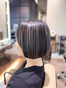 ベイショア(Bay Shore NY) ＢａｙＳｈｏｒｅ　yukaハイライトボブ