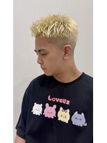 ジゼル(gisele)&nbsp;抜きっぱなし金髪×フェードスタイル