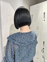 ゼスト クレス(ZEST Cres)&nbsp;【立川CRESまなと】落ちる黒染め×タッセルボブ