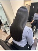 うる艶ストレート＋シアーブラック