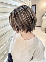 エール(a:le) 白髪ぼかしハイライト