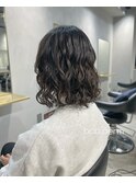 低温デジタルパーマでボブパーマ♪