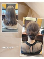 ブラウンヘアー(BROWN HAIR) お呼ばれアレンジ☆