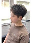 ～メンズビジネス刈り上げツーブロックショート～【Ria 梅田】