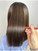 美髪_髪質改善_ナチュラルブラウン