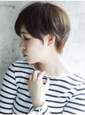 20代~50代☆大人可愛いマッシュボブ☆小顔フェザーショート