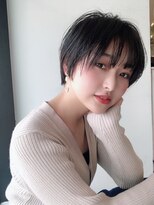 セイドット オモテサンドウ(Say. omotesando)&nbsp;Say.くびれショートレイヤーひし形ショートアッシュブラック青山