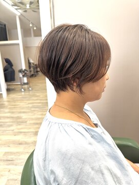 ルシードスタイルサワ(LUCIDO STYLE sawa) ◎夏◎30代40代50代涼やか前下がりショートボブ