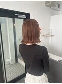 ぱつっとボブ