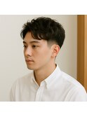 ツーブロックニュアンスパーマ 20代 30代 40代 50代 60代 学割