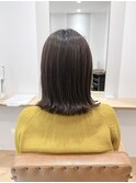 ミディアムヘア・切りっぱなしボブ