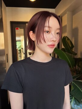 シーン(SCENE) [天神今泉/黒髪カタログ/クラゲヘアー/オリーブグレー]