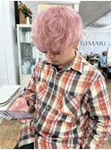 ハイトーン20代30代40代ブリーチホワイトピンク