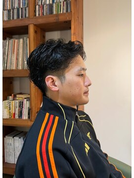 ビハインドザカーテン(BEHIND THE CURTAIN) 【スタイリングを楽に】メンズニュアンスパーマ