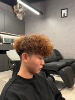 リッチブランドアンドコー(Rich Brand&Co)&nbsp;スパイキーショート　フェード　スペインカール　ルーズパーマ