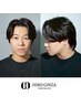 【湿気対策】メンズカット+縮毛矯正75分~ ¥14,740~