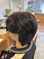 Men’s CANOE 山口小郡店 メンズカット/メンズパーマ/メンズ眉毛【メンズカノエ】 センターパートウルフ