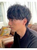 軽めマッシュシャドウパーマ波巻きスパイラル#名古屋#栄#伏見