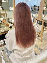 テトラ バイ ネオリーブ 横浜西口店(tetra by neolive) ピンクベージュ ケアブリーチ2回 ハイトーン 暖色 横浜★