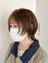トト 船橋店(toto.)&nbsp;◇ミルクティーブロンドワンホンレイヤーダークブルー[船橋]