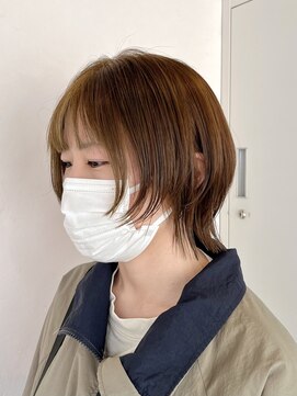 トト 船橋店(toto.) ◇ミルクティーブロンドワンホンレイヤーダークブルー[船橋]