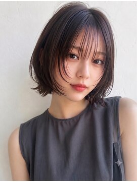 ディアー 生駒店(Dear) #レイヤーカット レイヤーボブ　くびれヘア　韓国ボブ