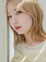 テトテ バイ ミリー 江坂(tetote by milly) 【tetote江坂】くびれボブ×透け感ハイトーンカラー