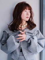 ヘアークラフト(Hair Craft)&nbsp;ミディアムパーマ×ルーズ大人かわいい【岡山】デジタルパーマ