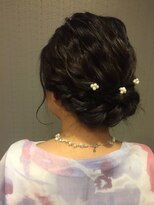 ヘアーラウンジ アンフィ 井土ヶ谷(Hair Lounge Anphi)&nbsp;波ウェーブ フルアップ