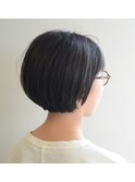 シンプルボブ@30代40代50代