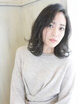 ヘアアンドメイク アリス(hair&make ALICE produce by COLT)&nbsp;～ALICE～　外はねロブ×かき上げバング