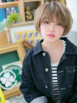 カバーヘア イヴ 戸頭店(COVER HAIR EVE) *EVE戸頭*ふわくしゅ◎外国人風小顔マッシュショートb