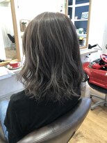 アーツヘアー JR上熊本駅店(ARTS@HAIR) 大人ハイライト×グレージュ