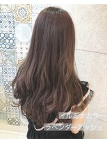 ラベンダーアッシュ艶髪！！